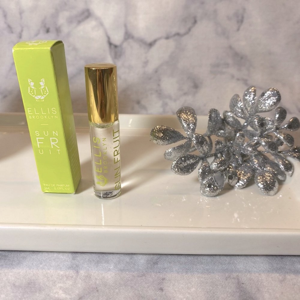 ELIS BROOKLYN Sun Fruit EDP Roller Fruity Floral Fig-Mini 5ml,0.17oz-BOXED-NEW - Picture 7 of 13